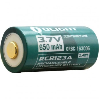 Аккумулятор OLIGHT ORBC-163C06​ 16340 3,7 В 650 MAH (+USB порт зарядки)