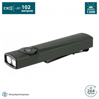 Фонарь OLIGHT ARKFELD ULTRA OLIVE GREY CW