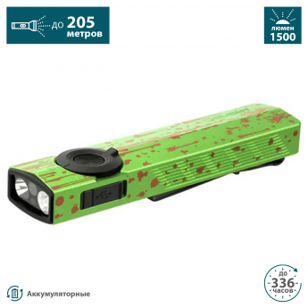 Фонарь OLIGHT ARKPRO Zombie Green CW