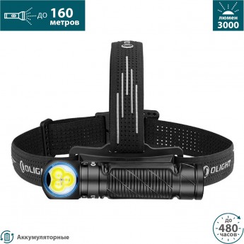 Налобный фонарь OLIGHT PERUN 3 BLACK