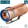 Фонарь OLIGHT S MINI CU RAW COOPER МЕДЬ SMINICURAWCOOPER